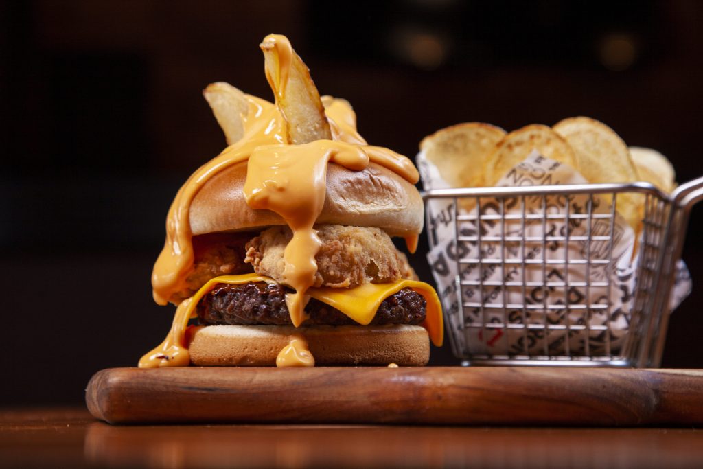 Dodge Fondue Burger Detroit